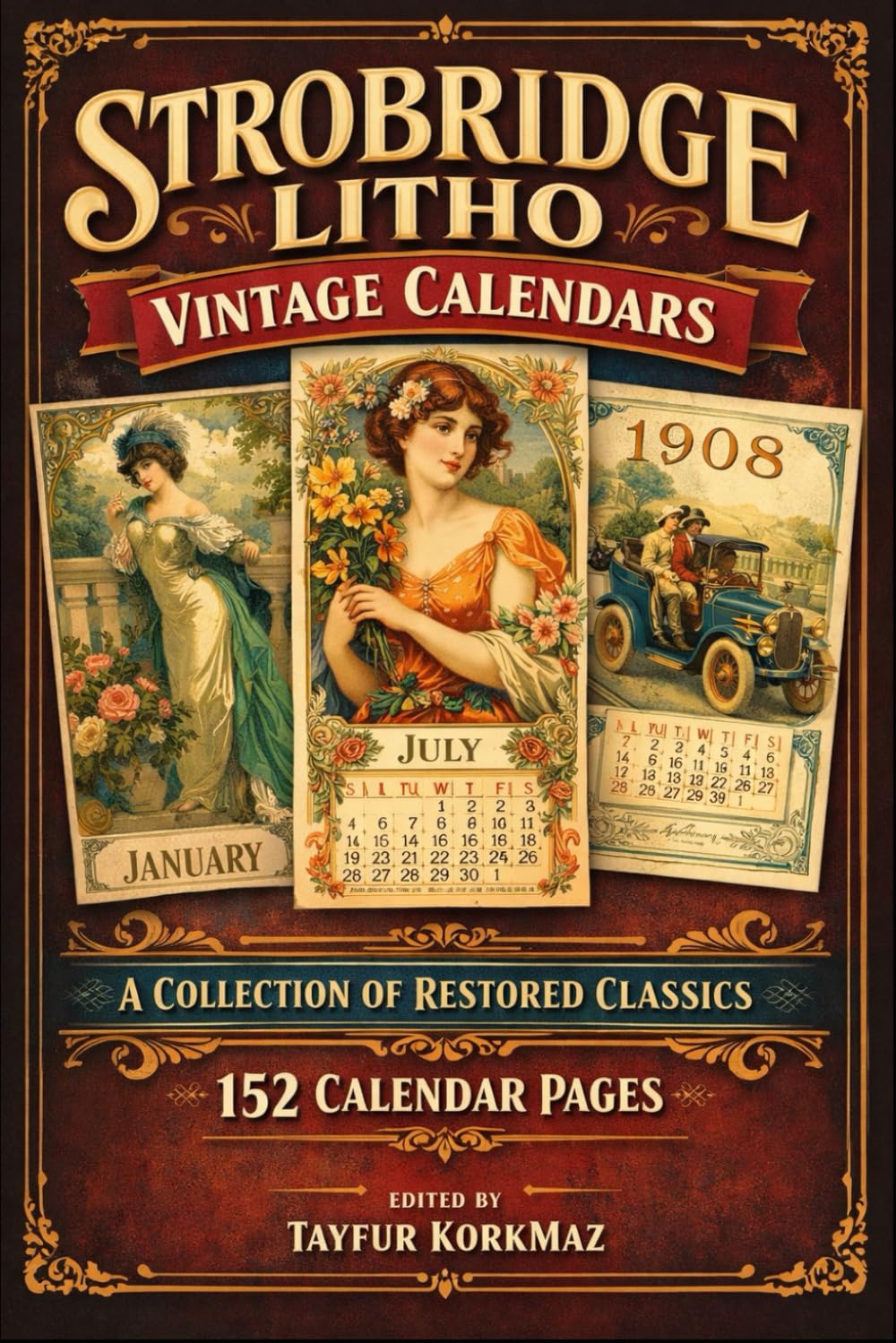 152 pcs Strobridge Litho Vintage Calendars baixar o livro de graça