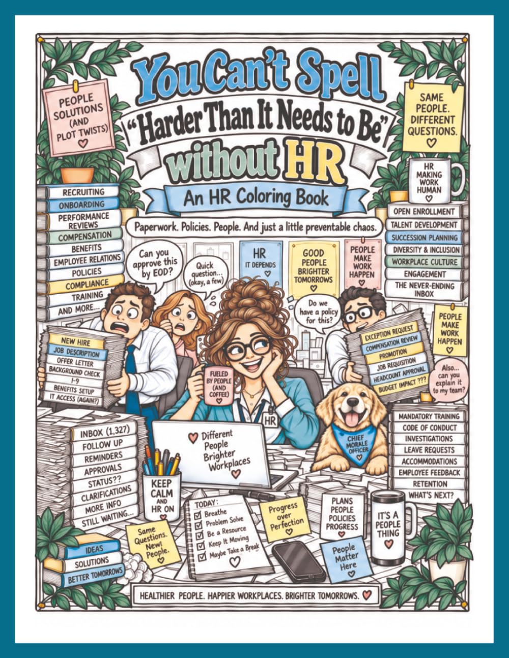 capítulo por capítulo baixar You Can't Spell "Harder Than it Needs to Be" Without HR: A coloring book for your HR friends (Coloring Book Gifts for Corporate Survival)