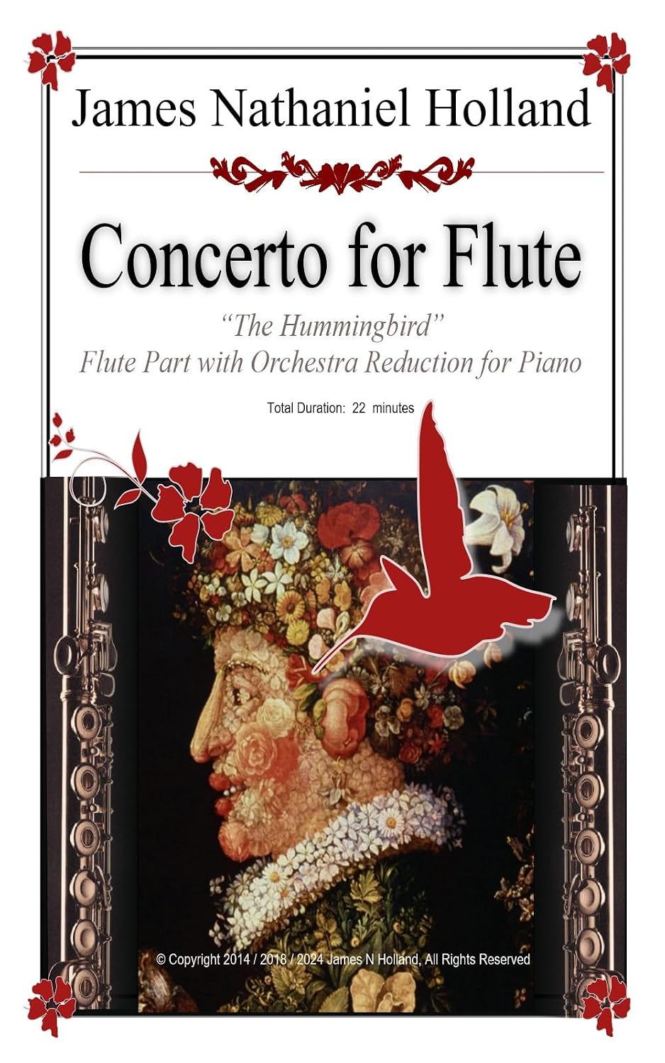 capítulo por capítulo baixar Concerto for Flute: The Hummingbird, Flute Part with Orchestra Reduction for Piano (Woodwind Music by James Nathaniel Holland Book 6) (English Edition)