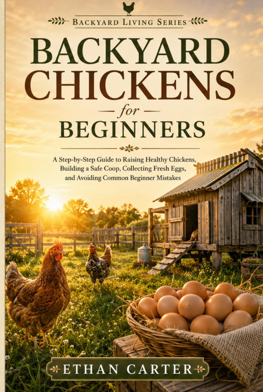 Backyard Chickens for Beginners: A Step-by-Step Guide to Raising Healthy Chickens, Building a Safe Coop, Collecting Fresh Eggs, and Avoiding Common Beginner Mistakes (Backyard Living Series) baixar o livro de graça