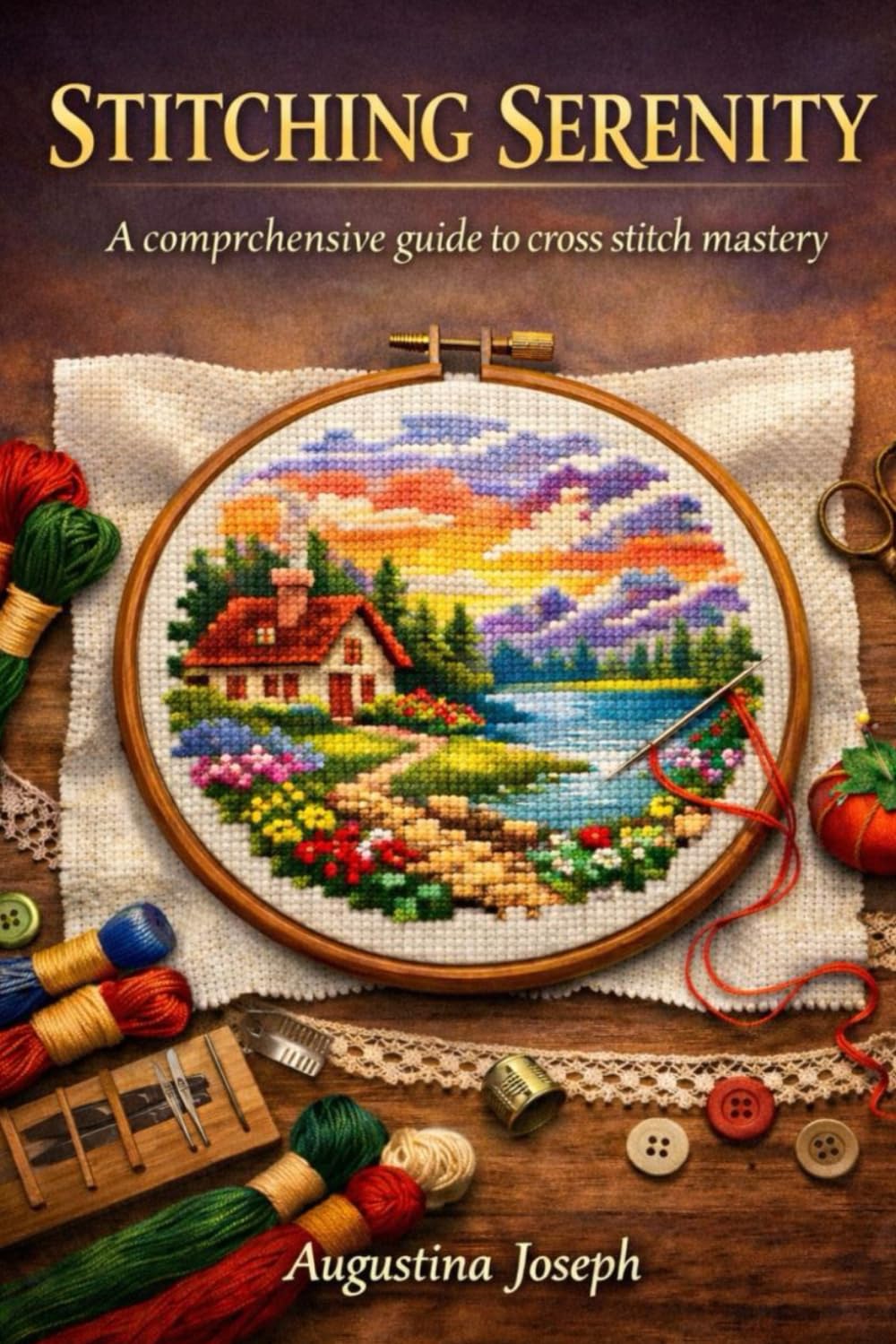 STITCHING SENERITY: A comprehensive guide to cross stitch mastery baixar livro de graça