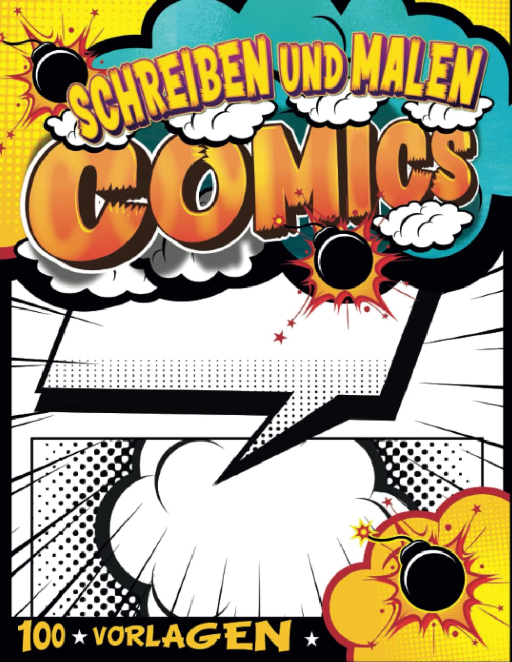 ler totalmente Comic Sketchbook A4: Comic-Skizzenblock | Comic-Bücher Für Anfänger Ausfüllen | Geschenkideen Für 7 Jährige (German Edition)