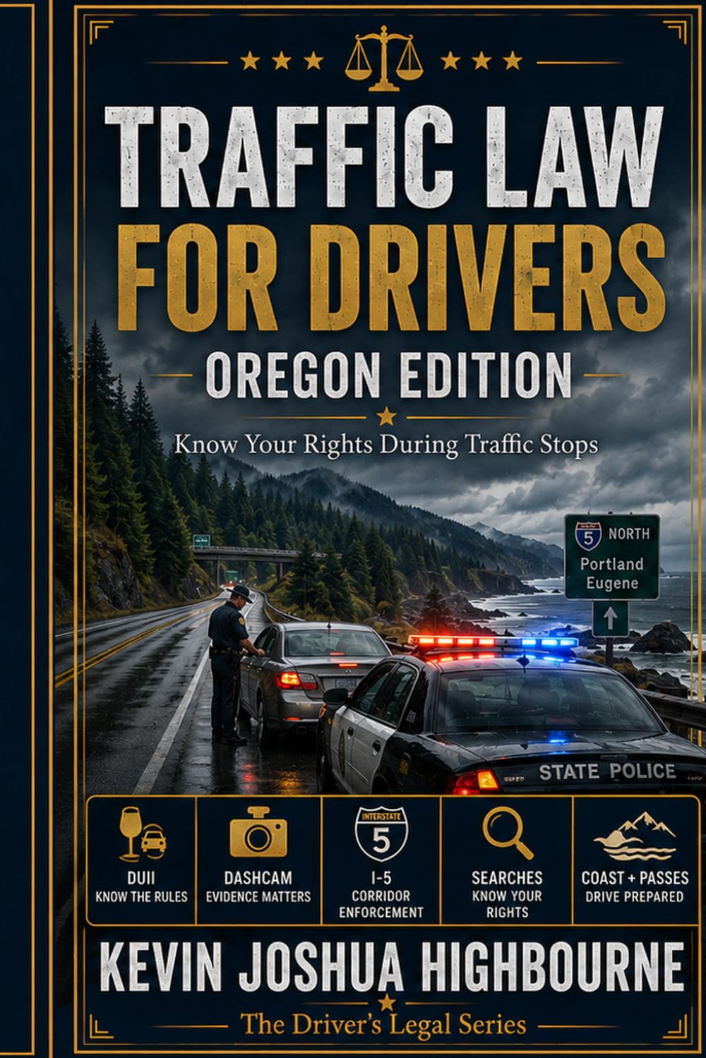 ler totalmente OREGON TRAFFIC LAW FOR DRIVERS: Traffic Stops, DUII Laws, Speeding Tickets, Police Searches, and How to Protect Your License (Know Your Traffic Rights A Driver's Guide to Traffic Stops)