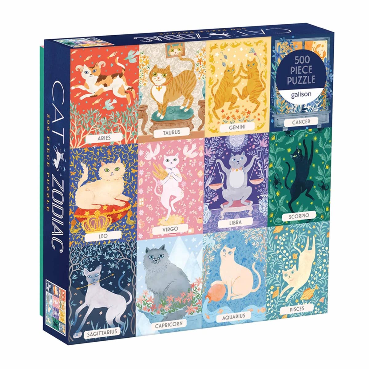 capítulo por capítulo baixar Cat Zodiac 500 Piece Puzzle