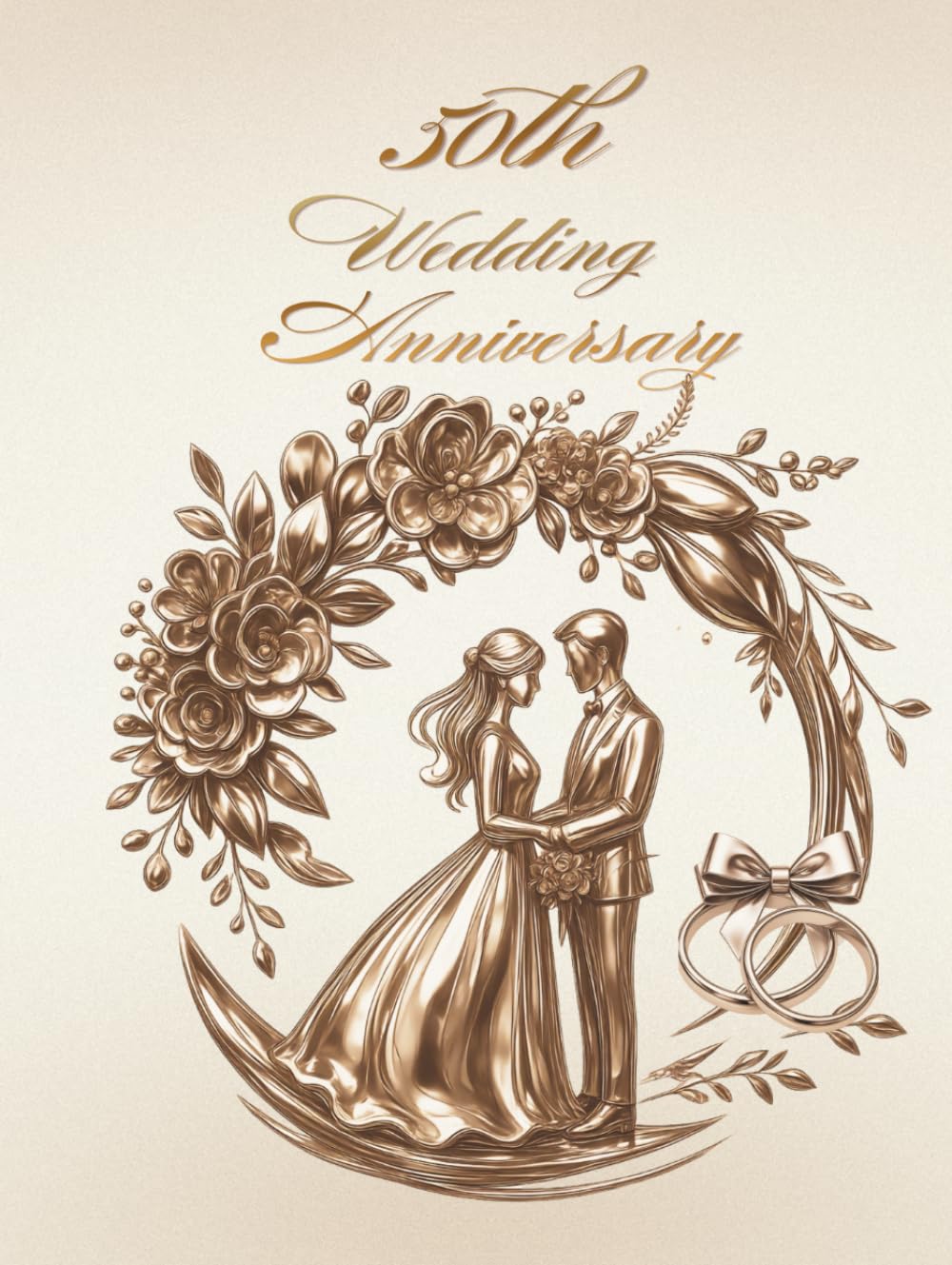 50th Wedding Anniversary Guest Book: A nice keepsake of Golden Wedding Anniversary for collecting memorative messages form family and friends baixar livro de graça