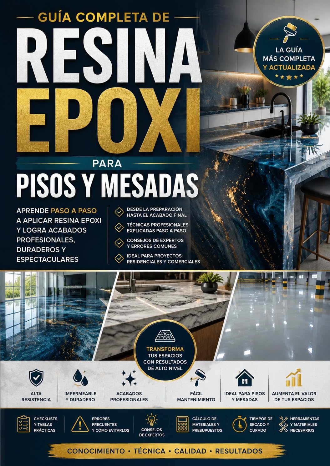 Guía completa de Resina Epoxi para pisos y mesadas (Spanish Edition) baixar livro de graça