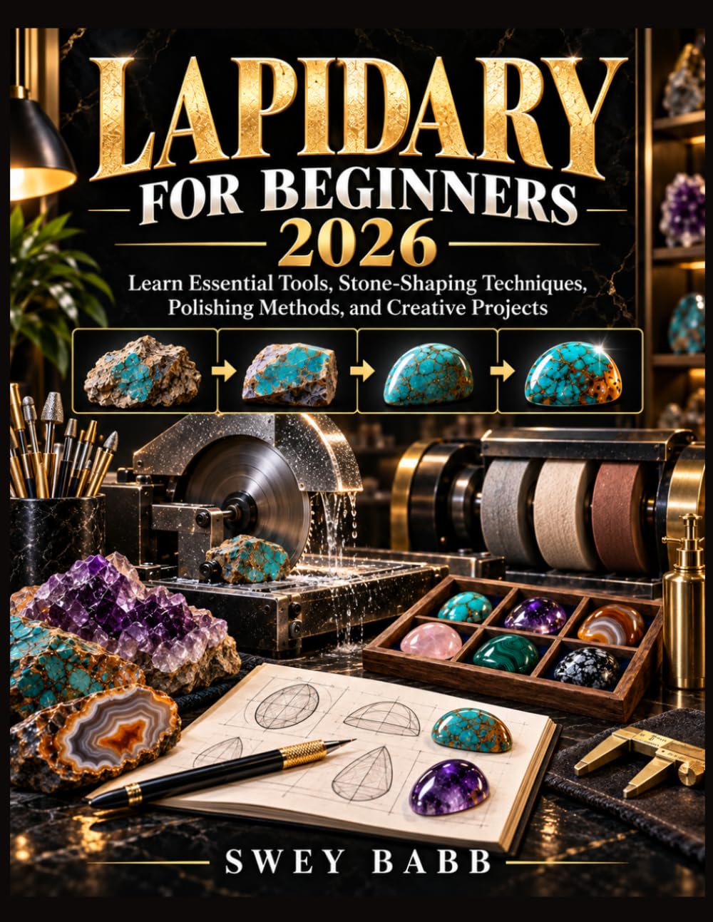 capítulo por capítulo baixar Lapidary for Beginners 2026: Learn Essential Tools, Stone-Shaping Techniques, Polishing Methods, and Creative Projects