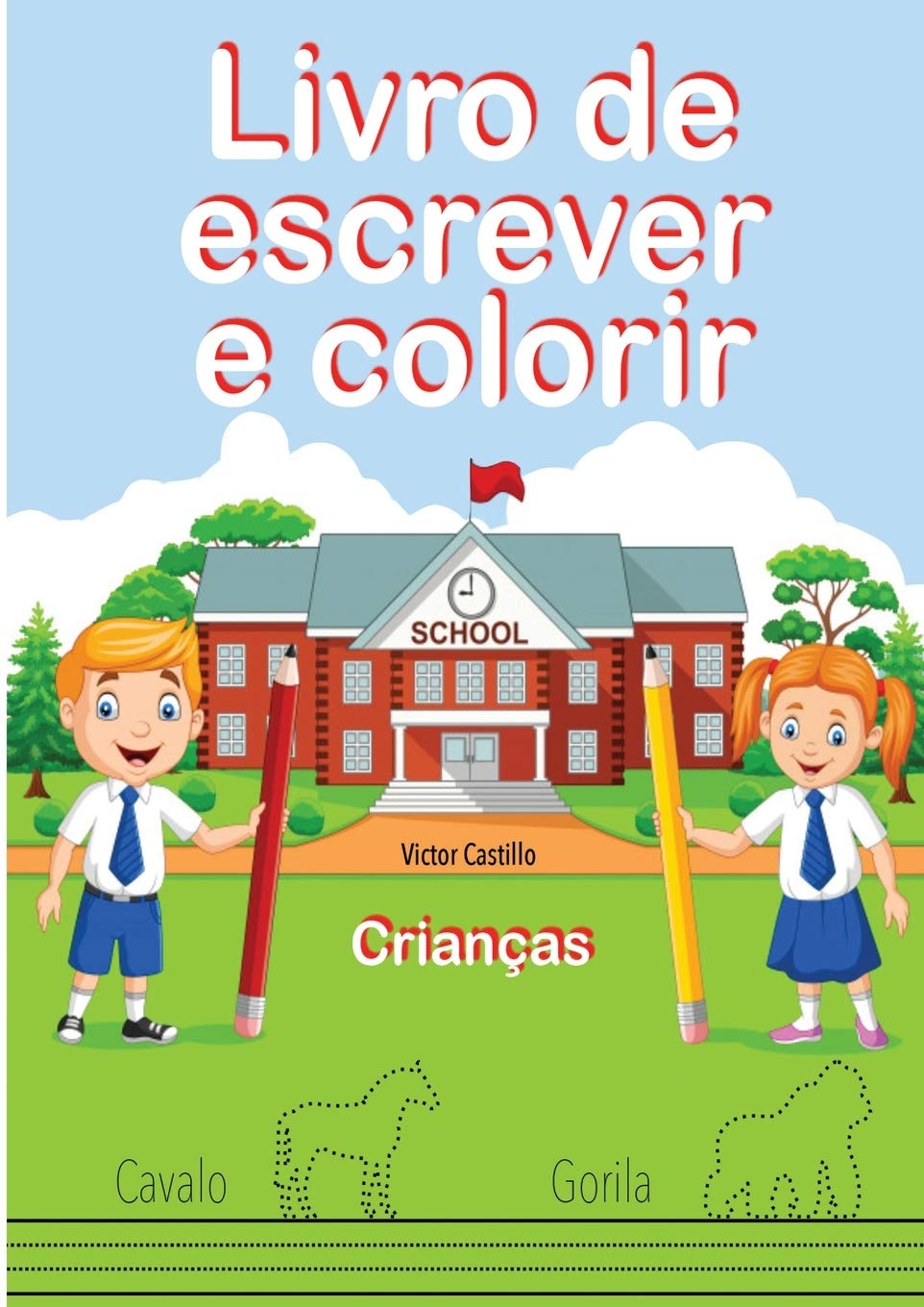 Livro de Escrever e Colorir (Edição em letras grandes) baixar livro de graça
