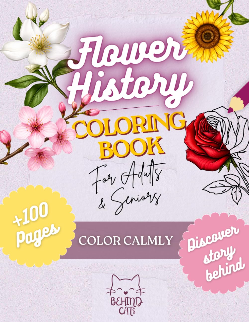 capítulo por capítulo baixar Flower History Coloring Book for Adults and Seniors: A Beautiful Journey into the Language of Flowers, Victorian Meanings, and Mythical Legends — Includes Curated Color Palettes and Single-Sided Pages