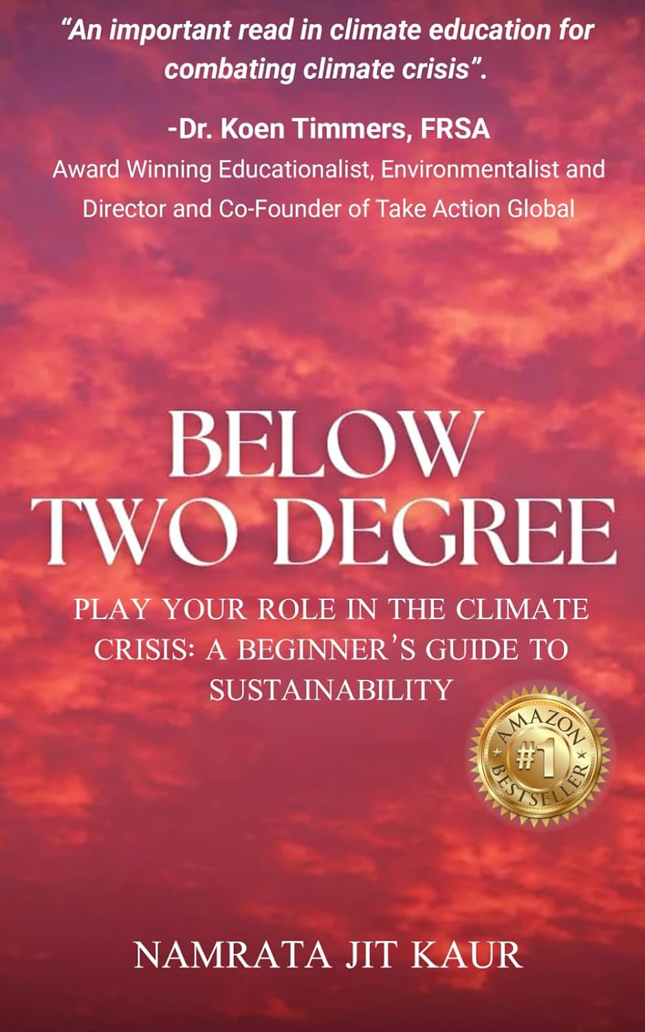 BELOW TWO DEGREE: PLAY YOUR ROLE IN THE CLIMATE CRISIS : A BEGINNER'S GUIDE TO SUSTAINABILITY