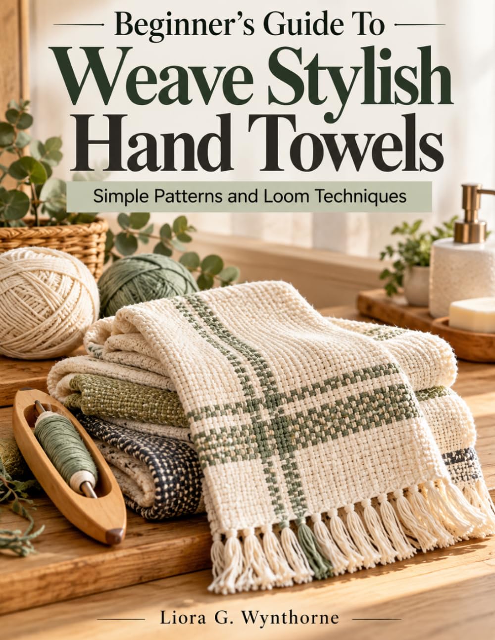 ler totalmente Beginner's Guide To Weave Stylish Hand Towels: Simple Patterns and Loom Techniques