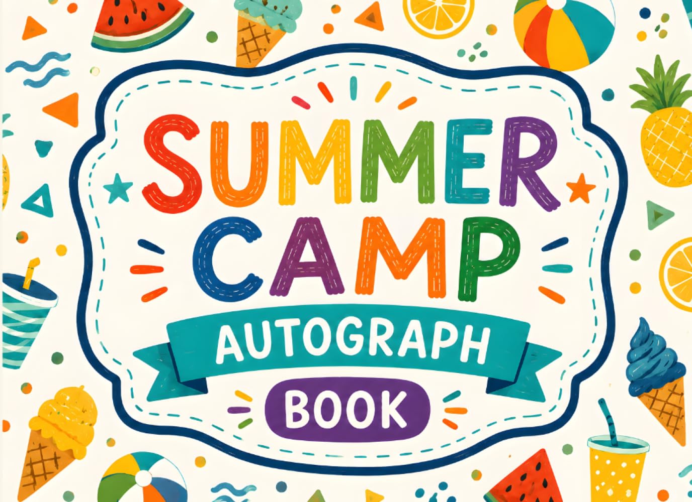Summer Camp Memory & Autograph Book: A Keepsake for Camp Friends to Write Notes, Share Laughs, and Remember Every Adventure baixar o livro de graça