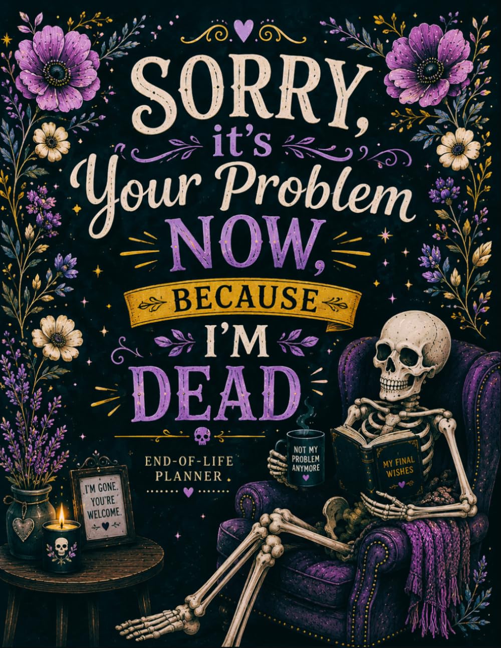 Sorry, it’s Your Problem Now, Because I'm Dead: The End-of-Life Planner Record Book provides an organized space for your important life records and wishes. baixar livro de graça
