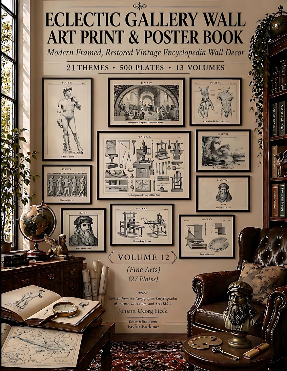 capítulo por capítulo baixar Eclectic Gallery Wall Art Print and Poster Book: Modern Framed, Refurbished Vintage Encyclopedia Wall Decor | 21 Themes, 500 Images, 13-Volume |... Vintage Encyclopedia Wall Decor Poster Books)