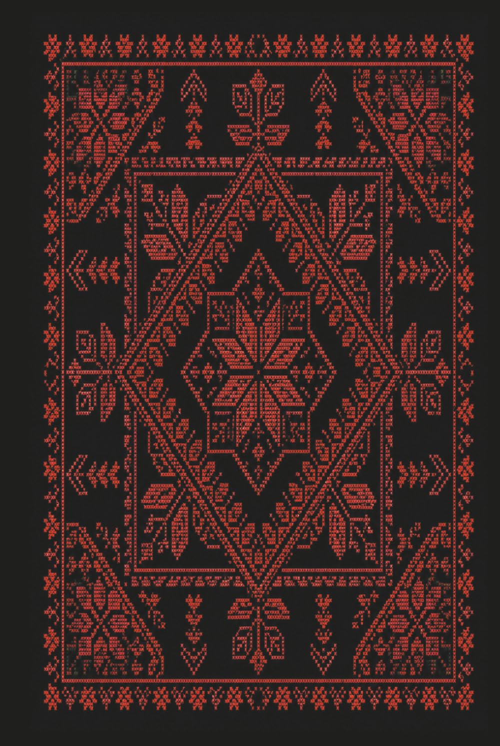 ler totalmente Palestinian Tatreez Geometric Notebook: Traditional Embroidery Pattern Journal for Writing Notes Ideas and Everyday Use
