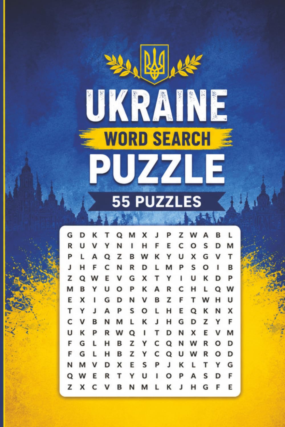 Ukraine Word Search Puzzle: 55 Puzzles Word Search about Ukraine and More | 6x9 inches, 110 pages | Gift for Ukraine & Countries Lover baixar o livro de graça