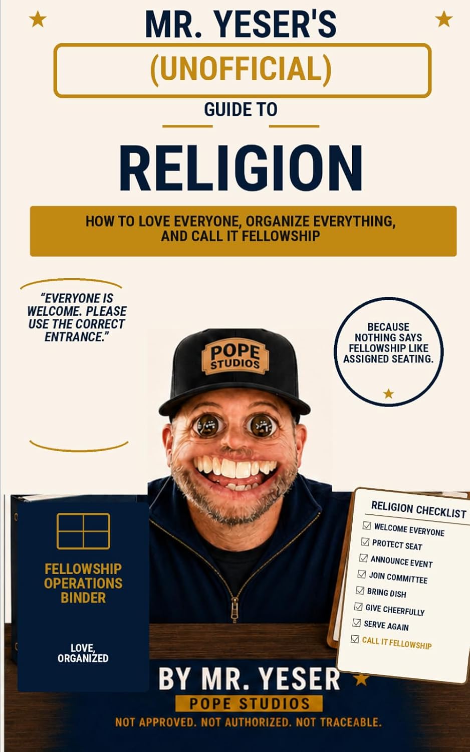 capítulo por capítulo baixar Mr. Yeser's (Unofficial) Guide to Religion: How to Love Everyone, Organize Everything, and Call it Fellowship