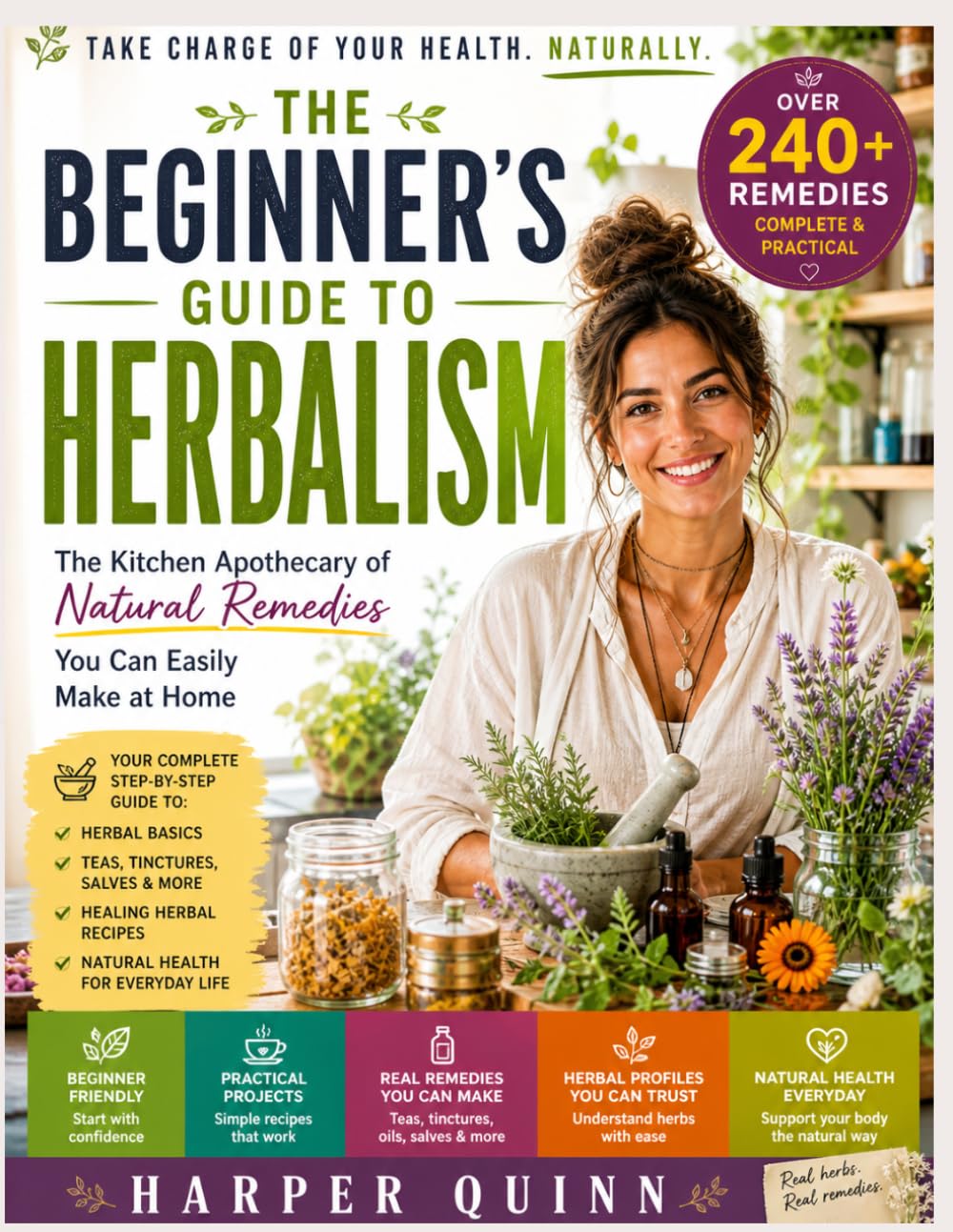 ler totalmente The Beginner's Guide To Herbalism: The Kitchen Apothecary of Natural Remedies You Can Easily Make at Home