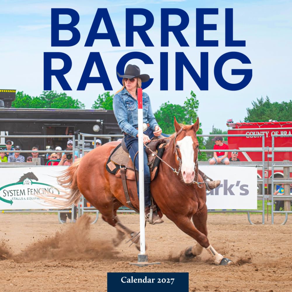 Barrel Racing Calendar 2027: Rodeo Horses and Arena Action baixar livro de graça