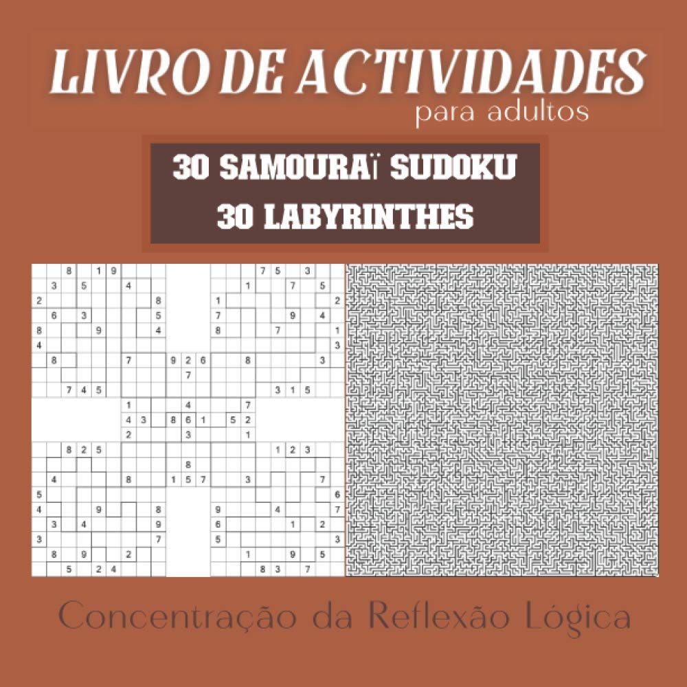 capítulo por capítulo baixar Livro de actividades para adultos 30 Samouraï sudoku 30 Labyrinthes: Samurai Sudoku e Labirintos Livro de Actividades para entusiastas | Nível Difícil... de Sudoku e Labirintos (Portuguese Edition)