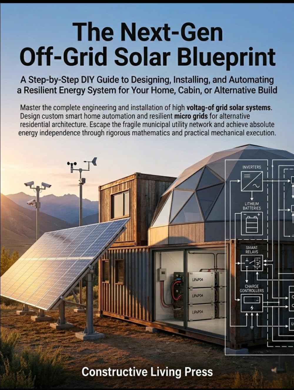 capítulo por capítulo baixar THE NEXT-GEN OFF-GRID SOLAR BLUEPRINT: A Step-by-Step DIY Guide to Designing, Installing, and Automating a Resilient Energy System for Your Home, Cabin, or Alternative Build