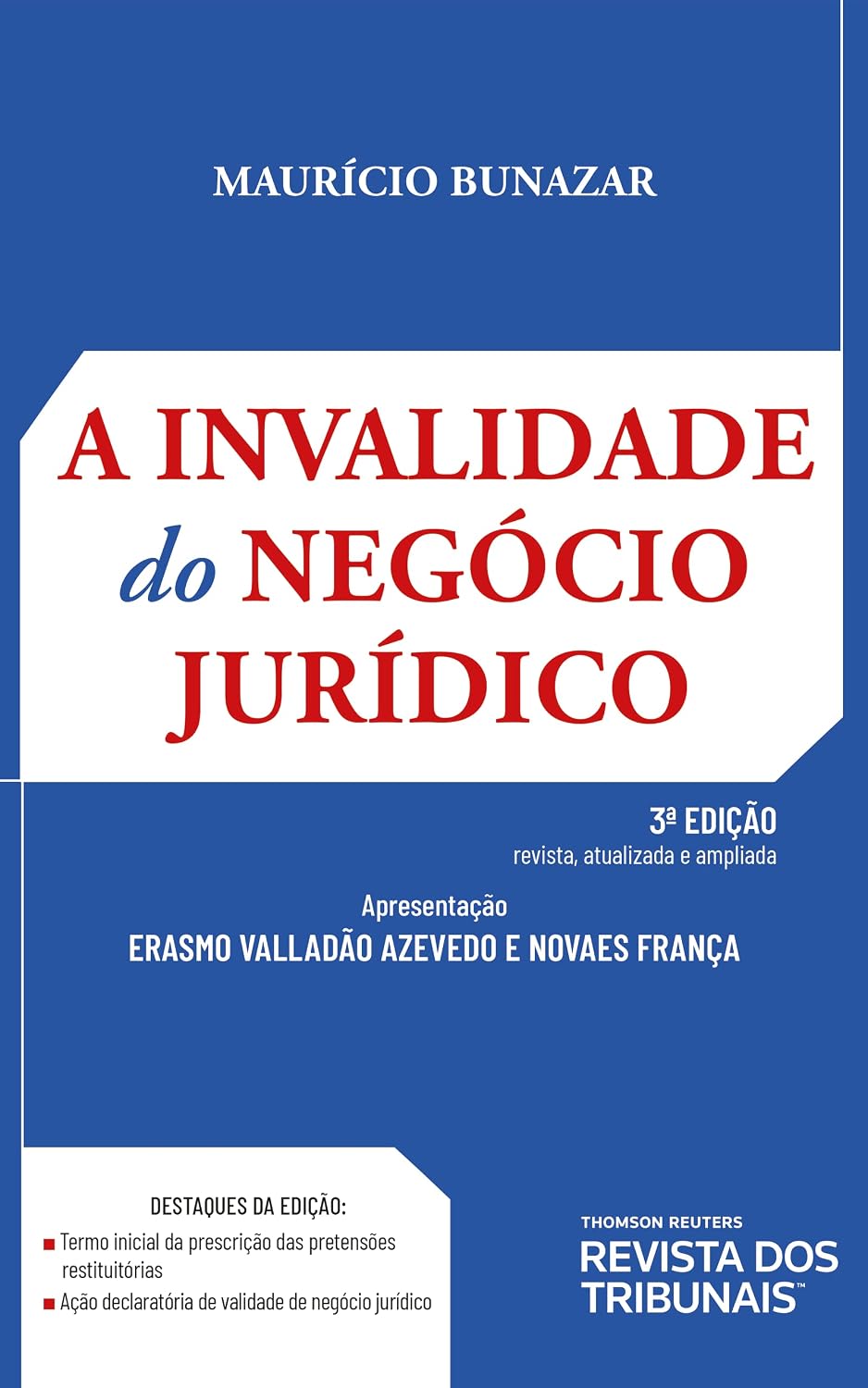 capítulo por capítulo baixar A Invalidade do Negócio Jurídico 3º edição
