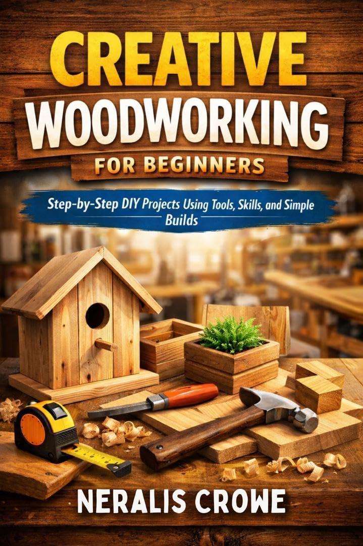 capítulo por capítulo baixar CREATIVE WOODWORKING FOR BEGINNERS: Step-by-Step DIY Projects Using Tools, Skills, and Simple Builds (English Edition)