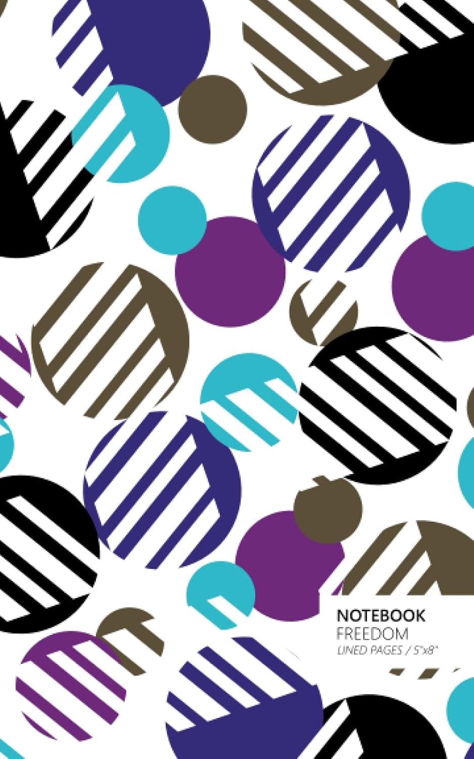 ler totalmente Freedom Notebook - Ruled Pages - 5x8 - Premium: (Berry Edition) Abstract Notebook 96 ruled/lined pages (5x8 inches / 12.7x20.3cm / Junior Legal Pad/Nearly A5)