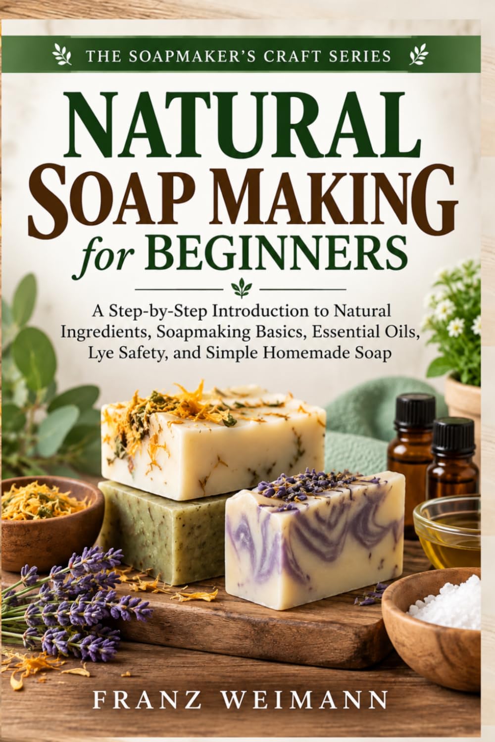 ler totalmente Natural Soap Making for Beginners: A Step-by-Step Introduction to Natural Ingredients, Soapmaking Basics, Essential Oils, Lye Safety, and Simple Homemade Soap: 1