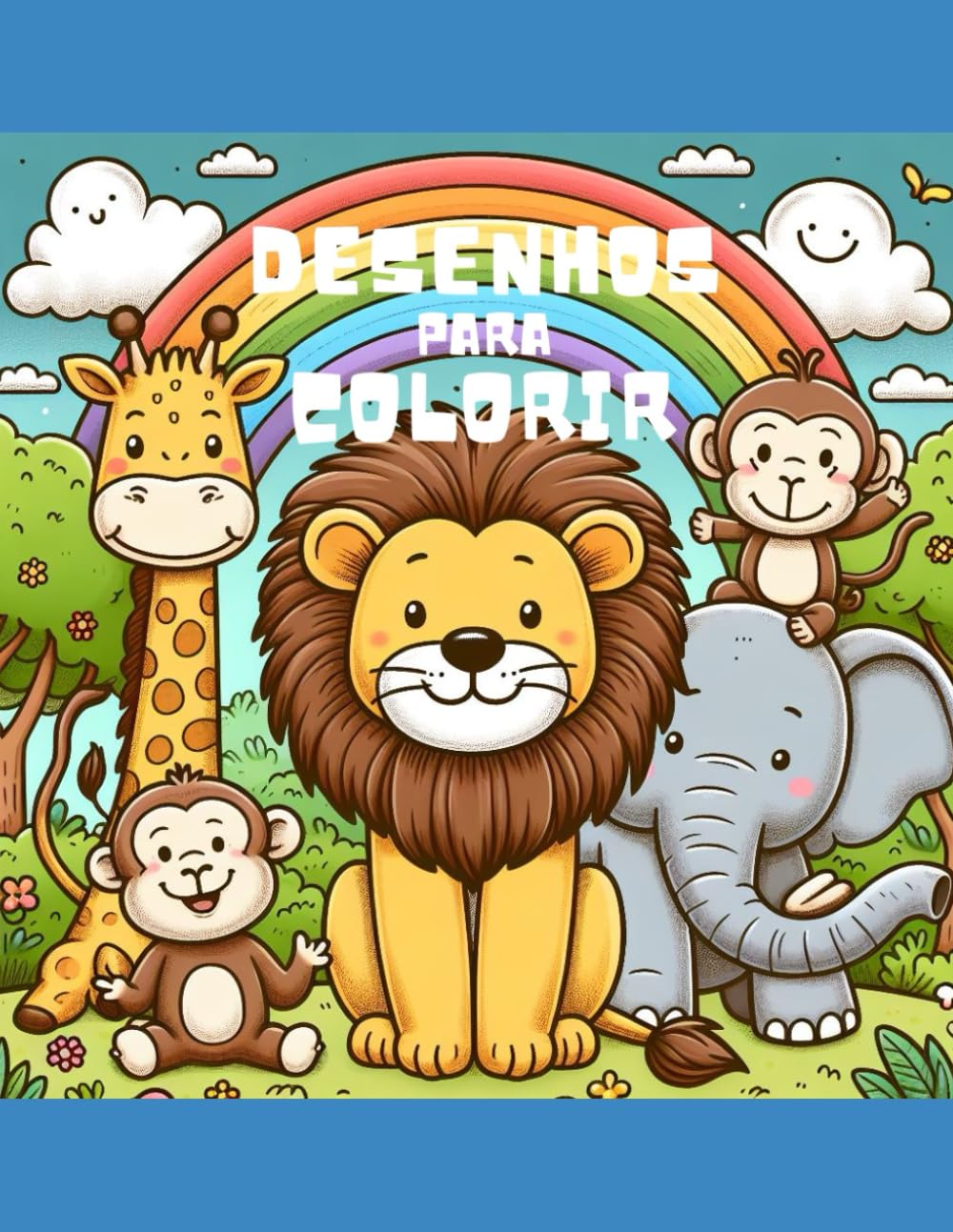 Desenhos para colorir: Mais de 80 desenhos para pintar (1) baixar o livro de graça