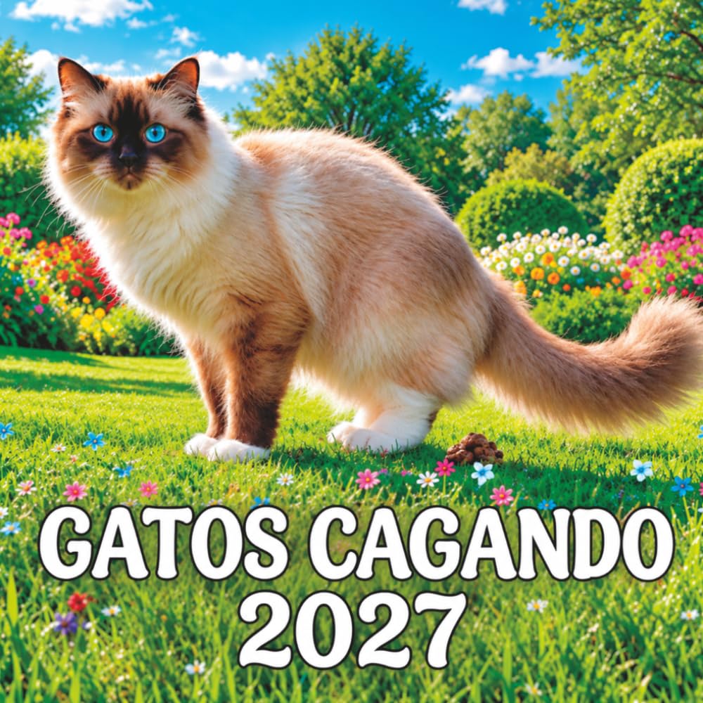 ler totalmente Gatos Cagando 2027: 24 bellas XXL fotos | Regalo original y lleno de humor para amantes de los animales | Agenda divertida y diferente para fiestas, cumpleaños y bromas (Spanish Edition)