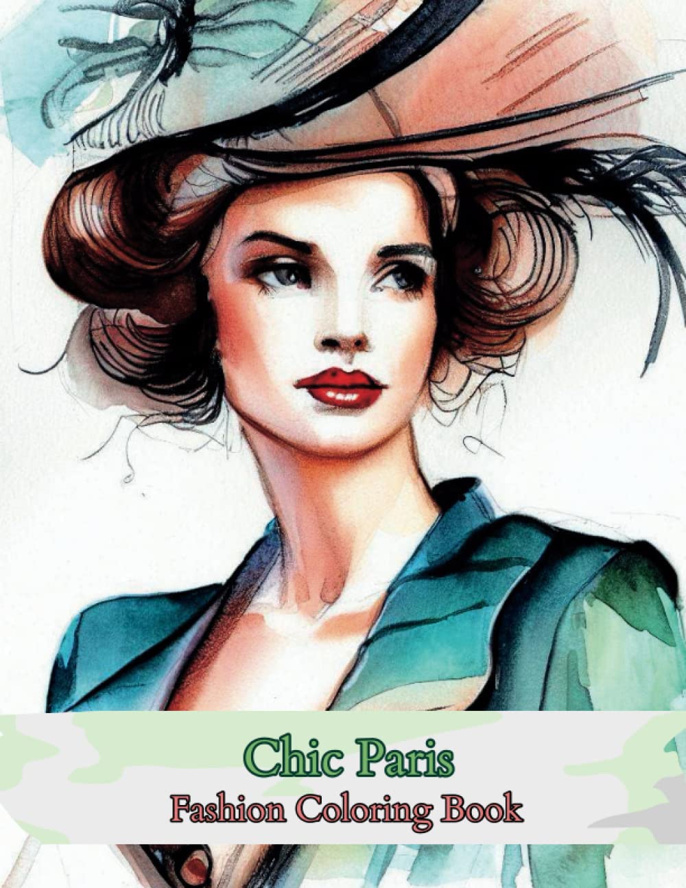Chic Paris: Fashion Coloring Book baixar livro de graça