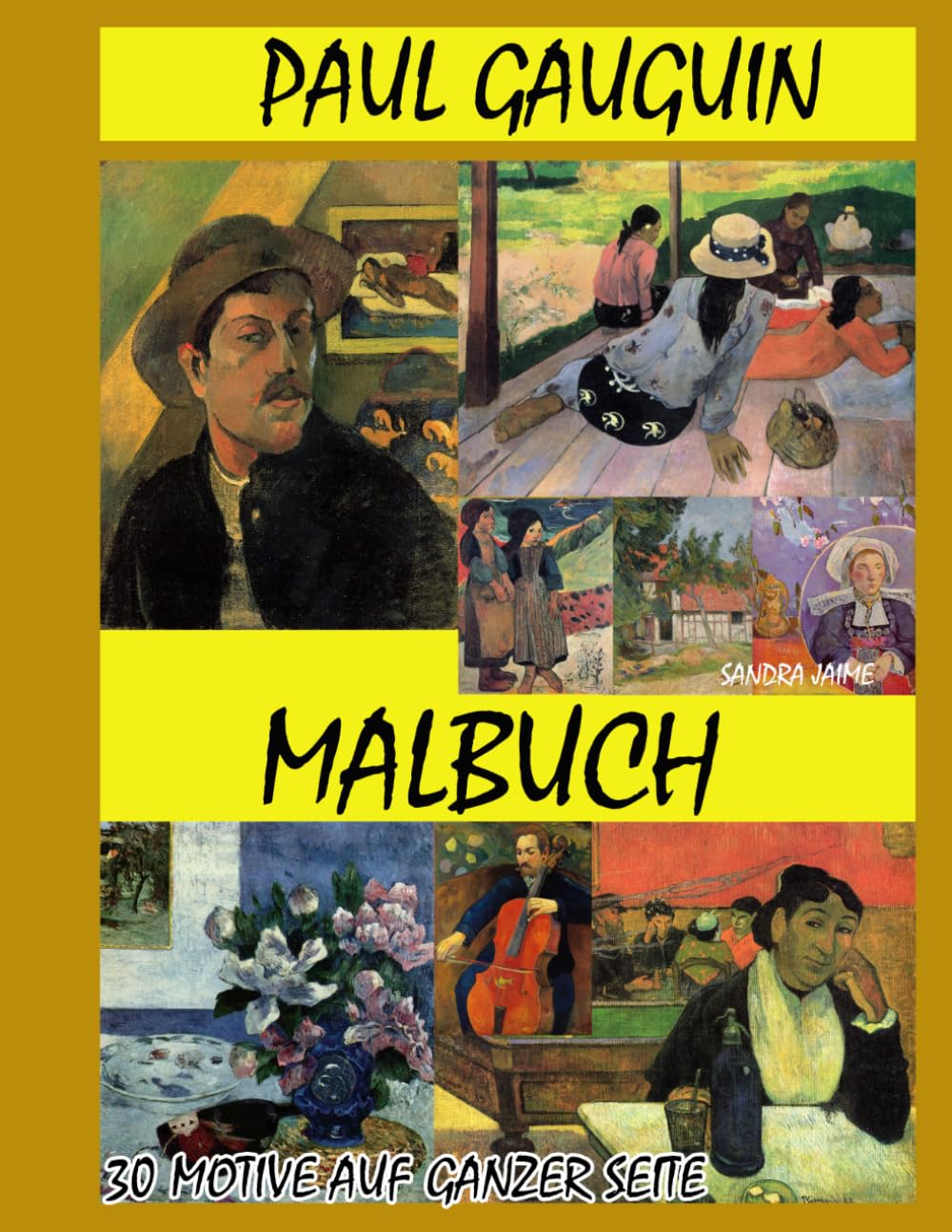 capítulo por capítulo baixar PAUL GAUGUIN – MALBUCH: 30 ORIGINALE ILLUSTRATIONEN IM POSTIMPRESSONISTISCHEN STIL VON PAUL GAUGUIN (Große Maler – Malbuchserie) (German Edition)