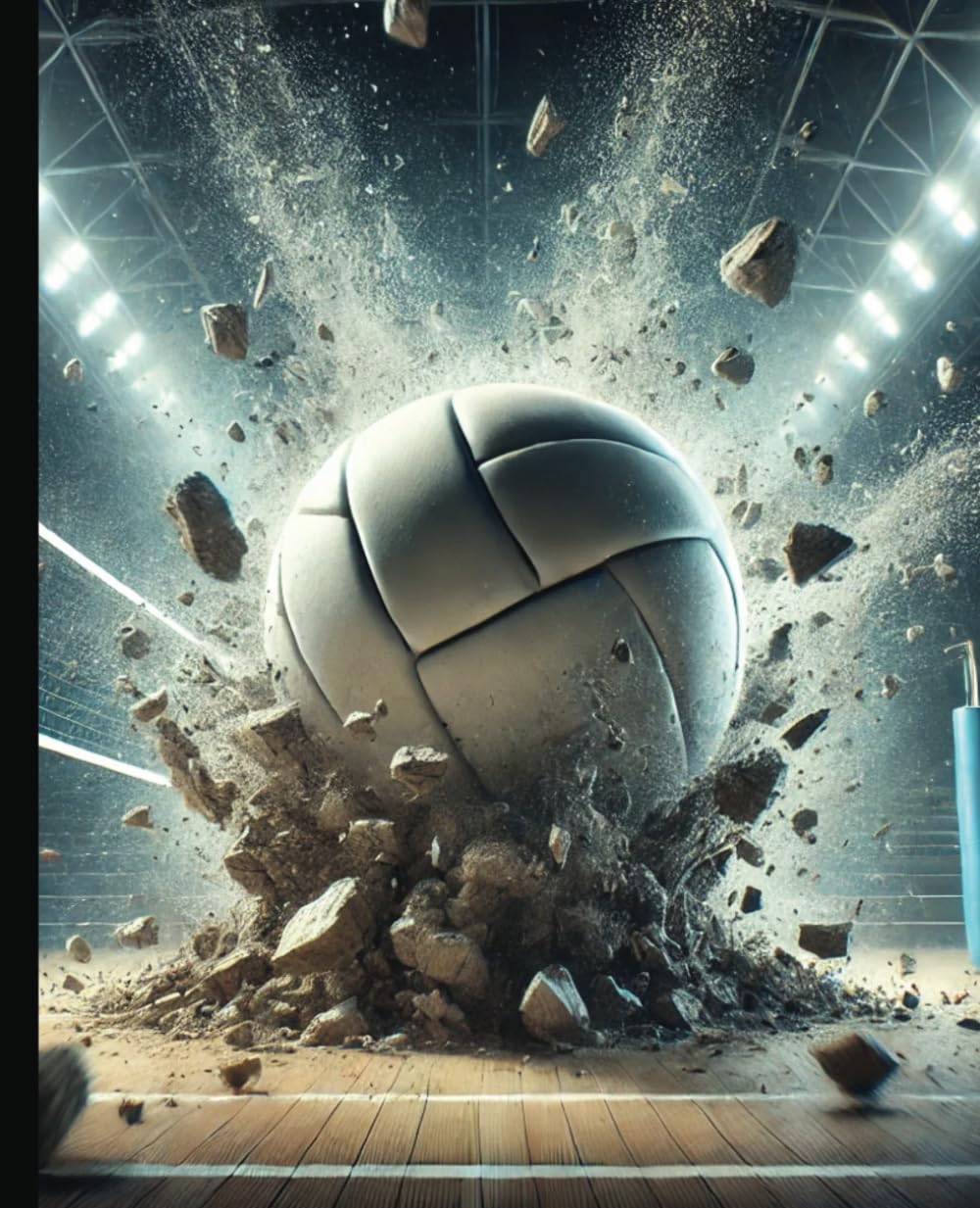 Composition notebook: Cool Volleyball | Wide Ruled Notebook | Composition notebook wide ruled, 7.5 x 9.25, 120 Pages, For kids, teens, and adults baixar o livro de graça