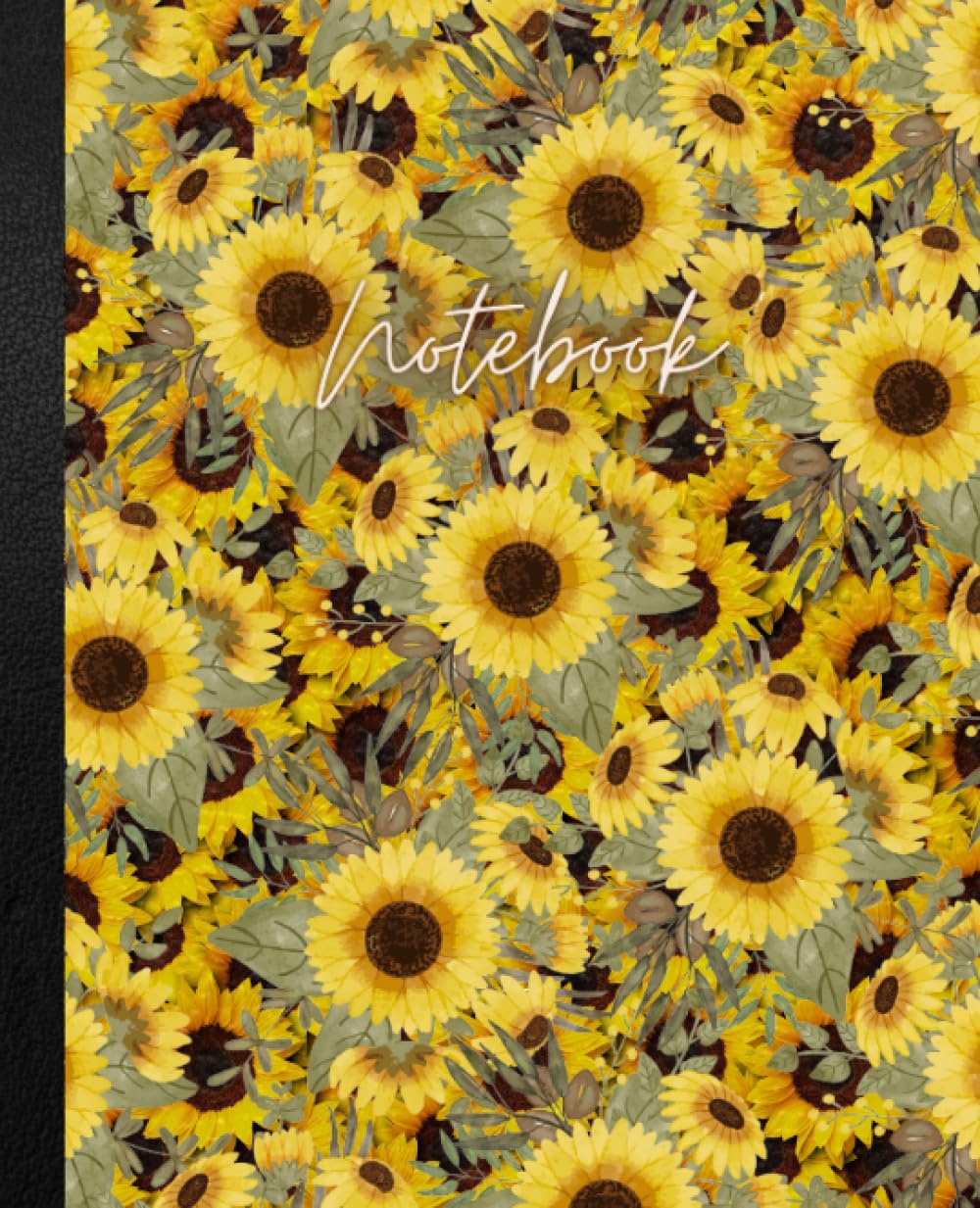 ler totalmente Composition Notebook College Ruled: Sunflower Haven | Vintage Aesthetic Yellow Floral Journal For School, College, Office, or Work | 7.5" x 9.25" | 120 Pages | Cream Paper