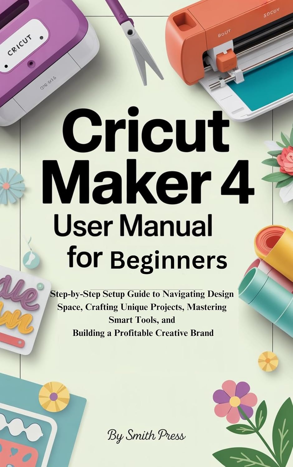ler totalmente Cricut Maker 4 User Manual for beginners: Step-by-Step Setup Guide to Navigating Design Space, Crafting Unique Projects, Mastering Smart Tools, and Building... Profitable Creative Brand (English Edition)