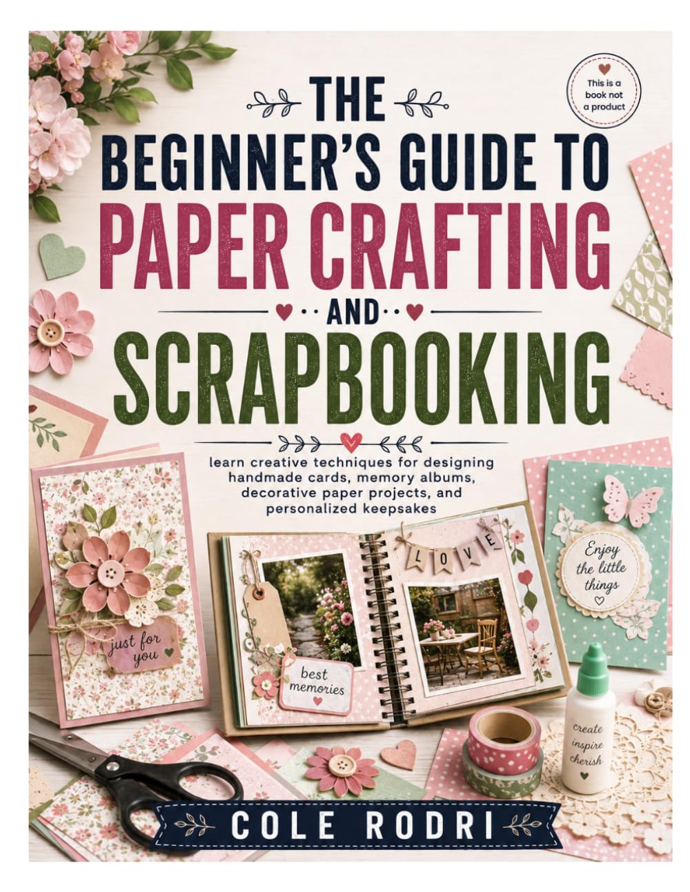 THE BEGINNER'S GUIDE TO PAPER CRAFTING AND SCRAPBOOKING: learn creative techniques for designing handmade cards, memory albums, decorative paper projects, and personalized keepsakes baixar livro de graça