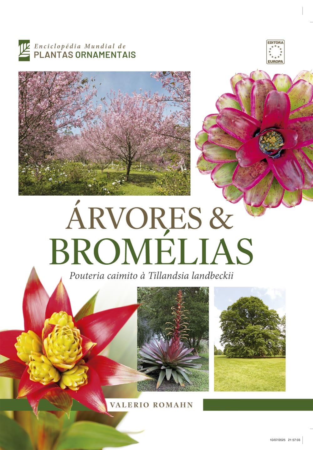 ler totalmente Enciclopédia Mundial de Plantas Ornamentais - Árvores & Bromélias