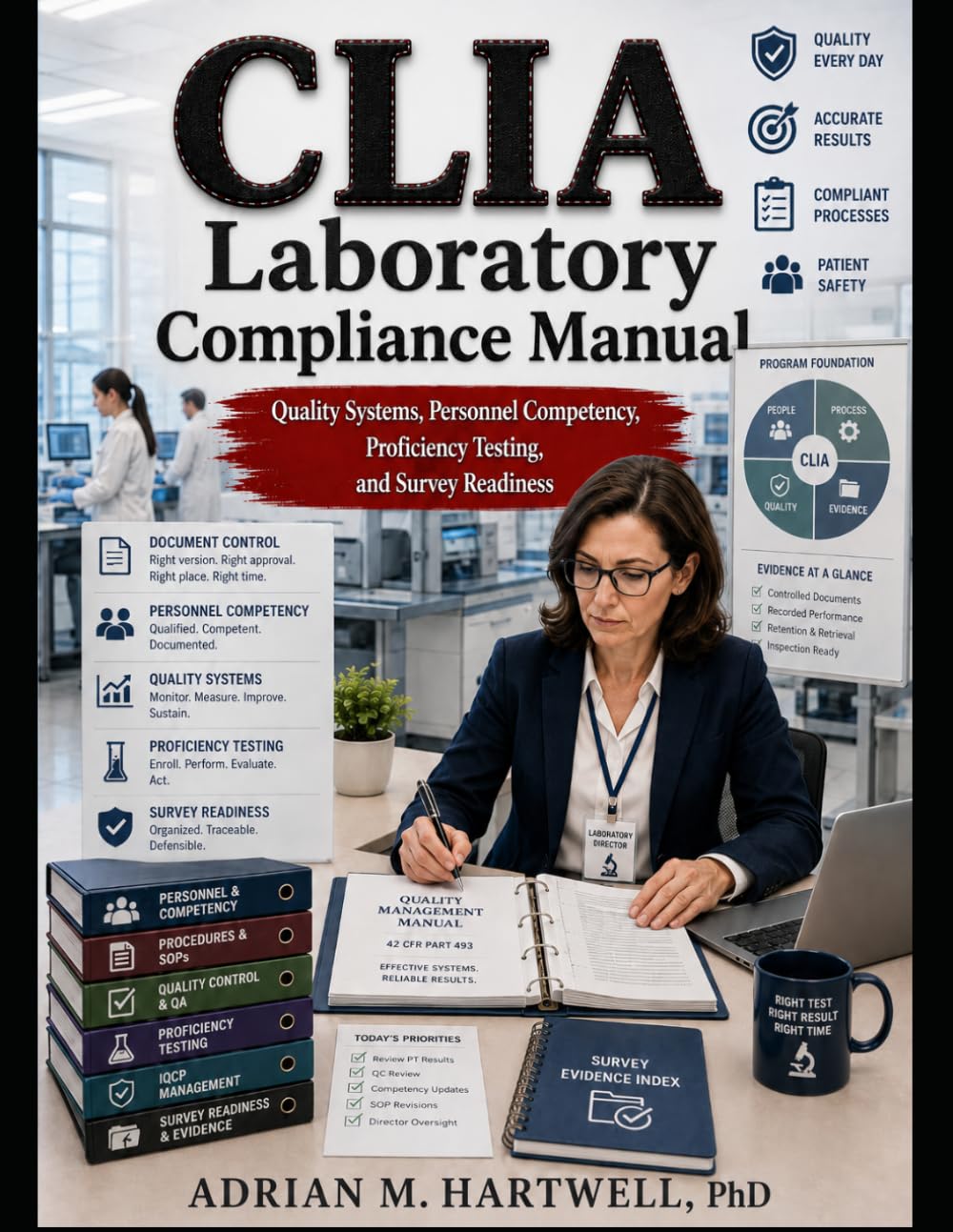 capítulo por capítulo baixar CLIA Laboratory Compliance Manual: Quality-System Frameworks, Proficiency-Testing Documentation, Personnel-Competency Programs, Procedure-Manual... Tools for Clinical Laboratory Directors
