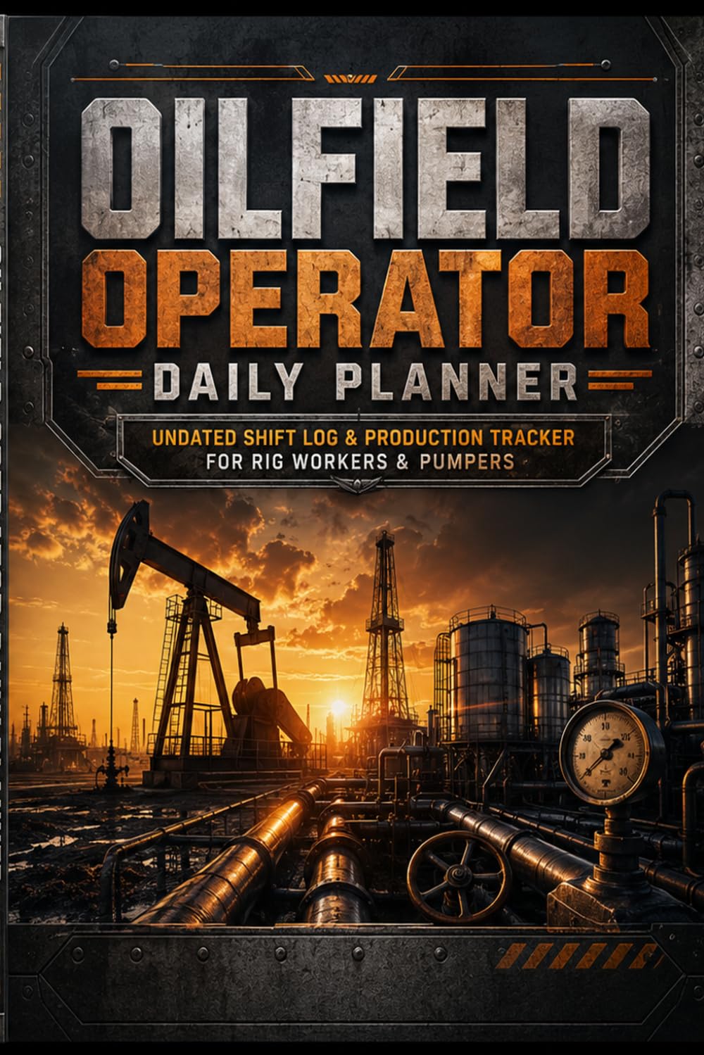 capítulo por capítulo baixar Oilfield Operator Daily Planner: Undated Shift Log & Production Tracker for Rig Workers & Pumpers