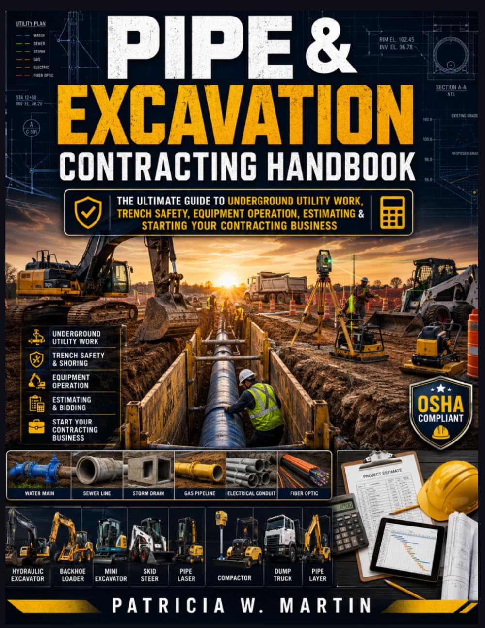 Pipe & Excavation Contracting Handbook: The Ultimate Guide to Underground Utility Work, Trench Safety, Equipment Operation, Estimating & Starting Your Contracting Business baixar o livro de graça