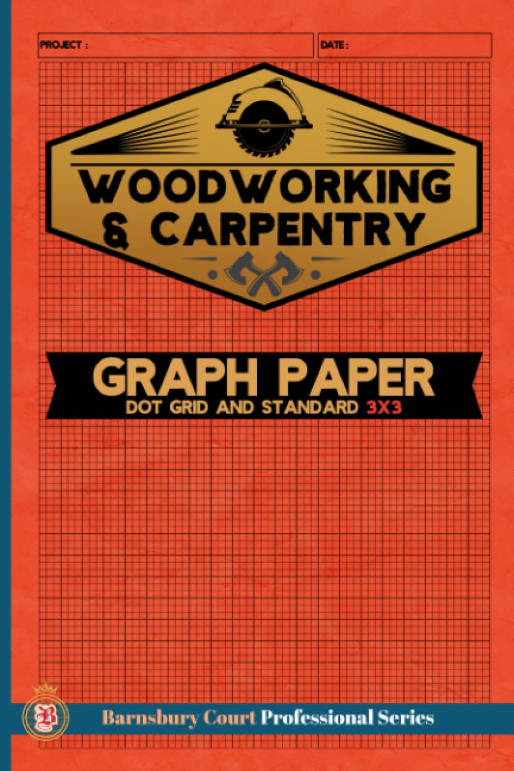 Woodworking and Carpentry Graph Paper: Dot Grid and Standard 3x3 Graph Paper for Sketching, Layouts, Designing and Drafting Woodworking and Carpentry Projects baixar livro de graça