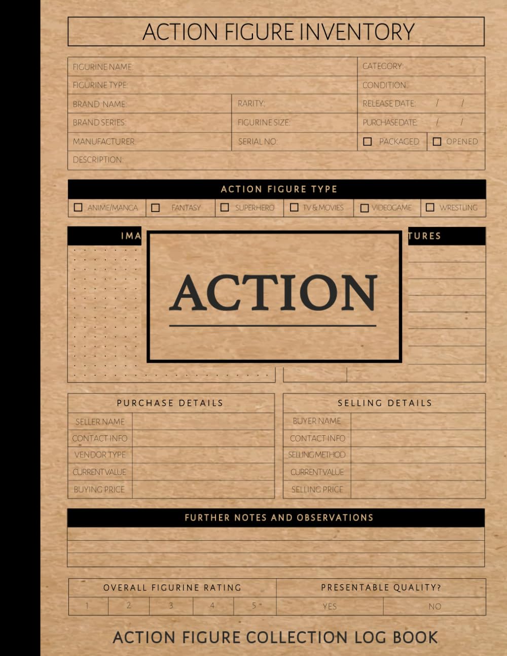 capítulo por capítulo baixar Action Figure Inventory Log Book: Track & Display Every Collectible. Ideal for Collectors, Enthusiasts, and Pop Culture Fans