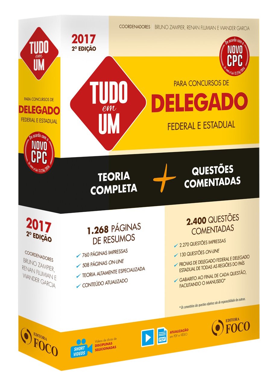 capítulo por capítulo baixar Tudo em Um Para Concursos de Delegado. Federal e Estadual - Volume 2