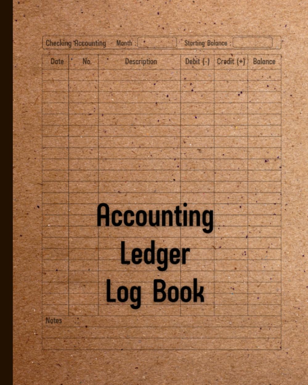 Account Ledger Log Book: Payment Record Transaction and Balance Book for Checking Account for Bookkeeping baixar livro de graça