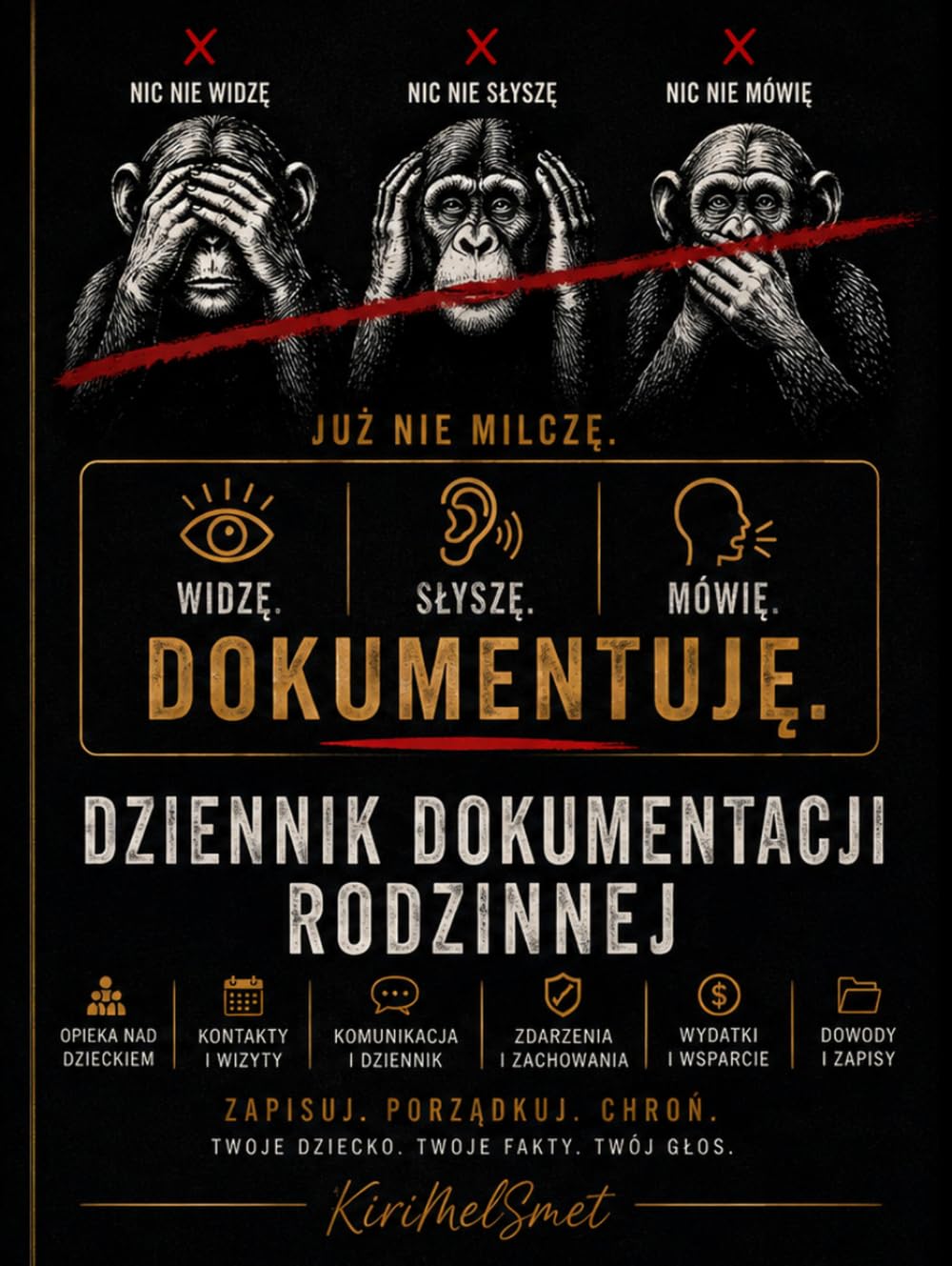 Dziennik Dokumentacji Rodzinnej: Uporządkowany dziennik kontaktów z dzieckiem, komunikacji, ważnych zdarzeń, wydatków, alimentów i dokumentacji rodzinnej (Polish Edition) baixar livro de graça