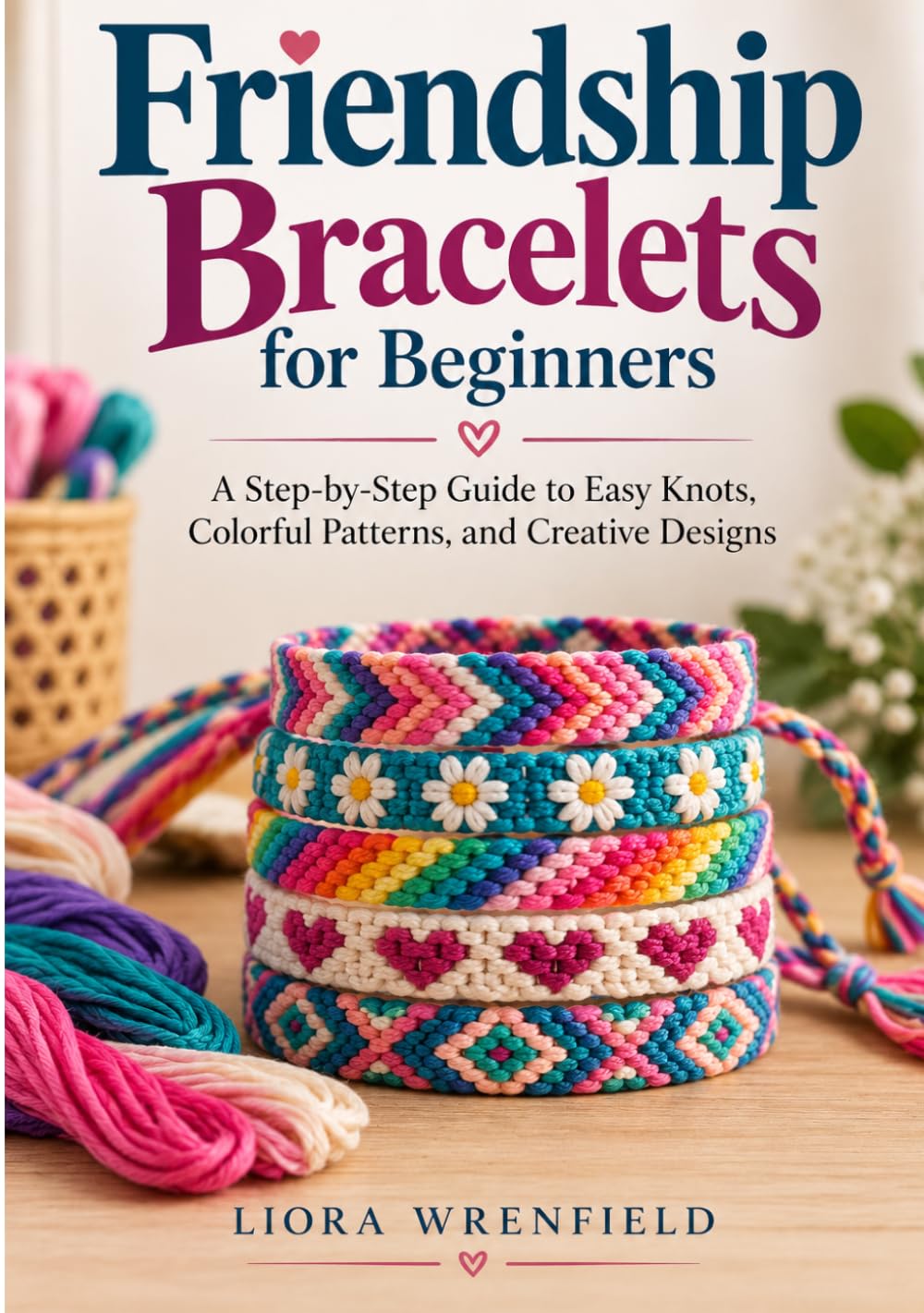 ler totalmente Friendship Bracelets for Beginners: A Step-by-Step Guide to Easy Knots, Colorful Patterns, and Creative Designs