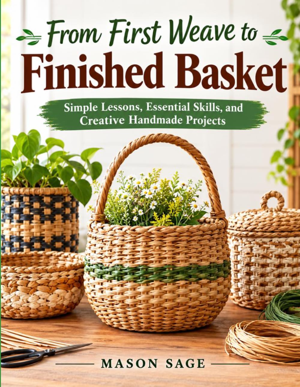 capítulo por capítulo baixar FROM FIRST WEAVE TO FINISHED BASKET: Simple Lessons, Essential Skills, and Creative Handmade Projects