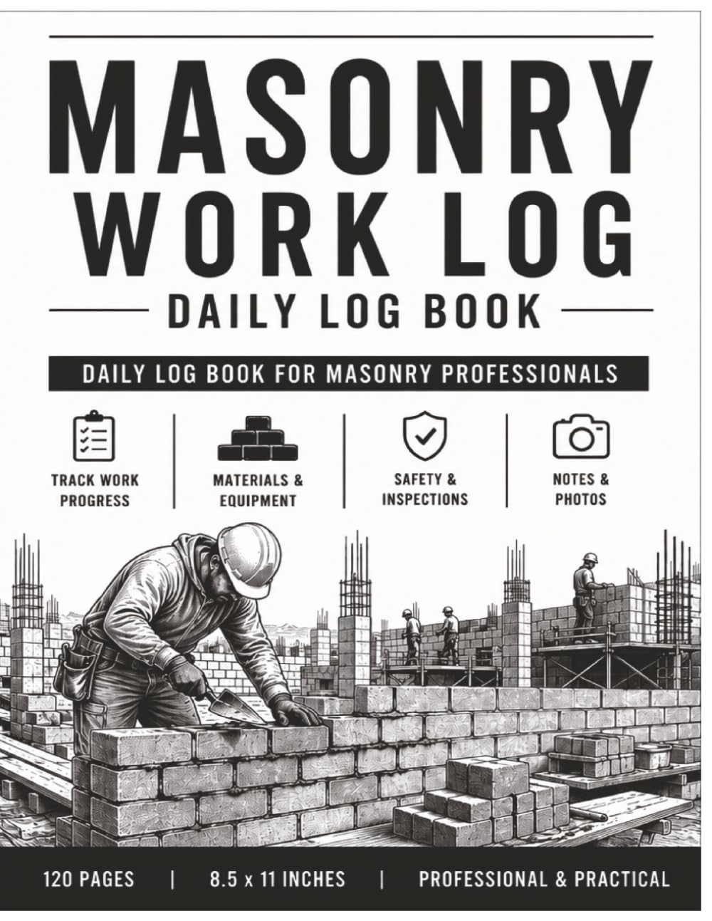 capítulo por capítulo baixar Masonry Work Log: Daily Log Book for Masonry Contractors and Crews