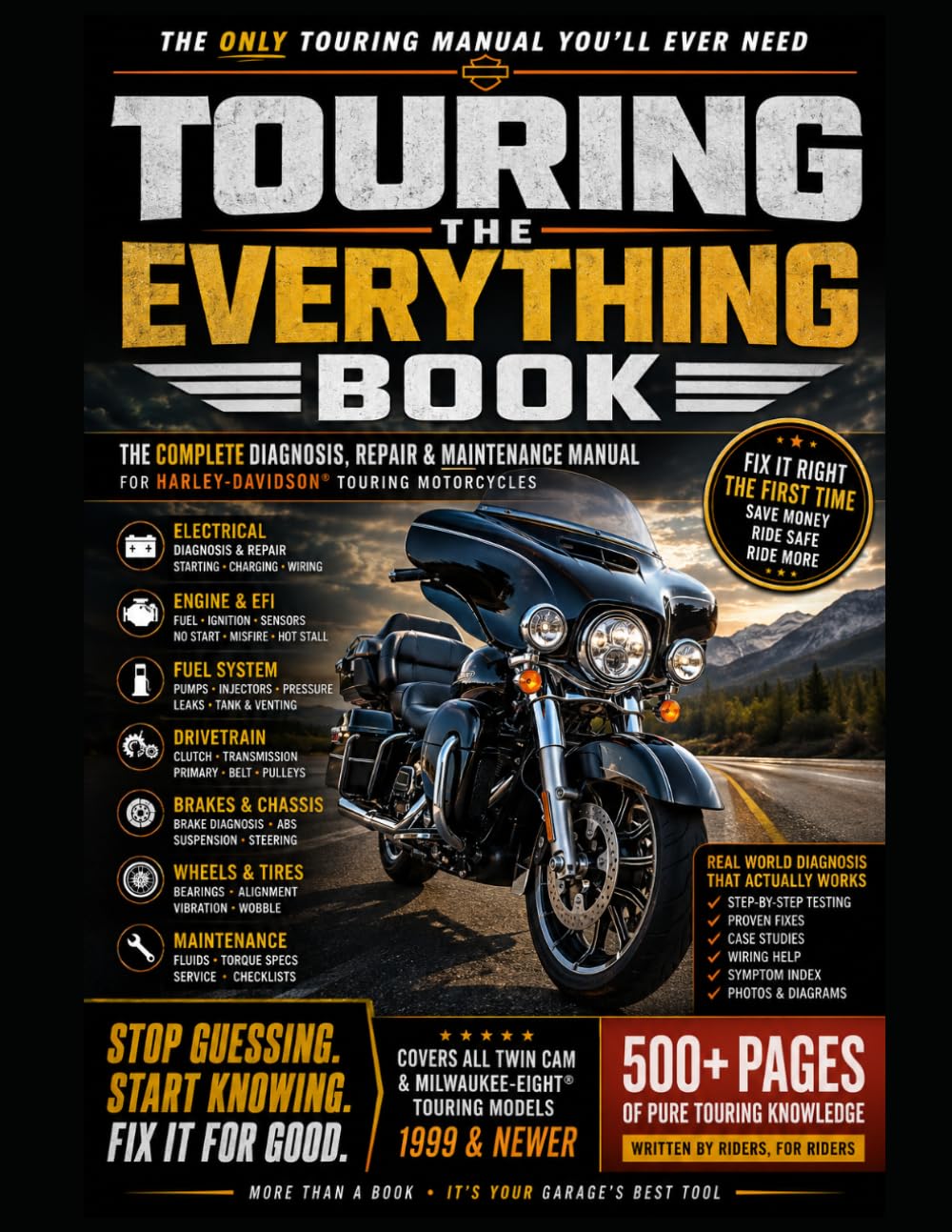 TOURING MASTER REPAIR MANUAL: All-in-One Troubleshooting, Diagnostics, Maintenance, and Step-by-Step Repair for Touring Motorcycles baixar o livro de graça